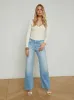 L'agence - Joanne Low-Rise Wide-Leg Jean - Essex sold by Jessie Boutique