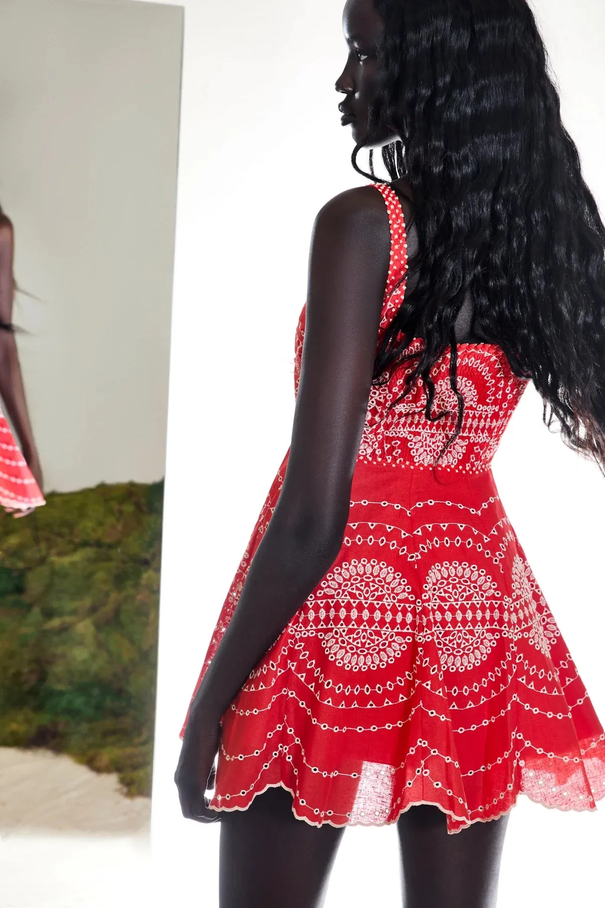 Charo Ruiz - Winnie Short Dress - Red sold by Jessie Boutique product image thumbnail 2