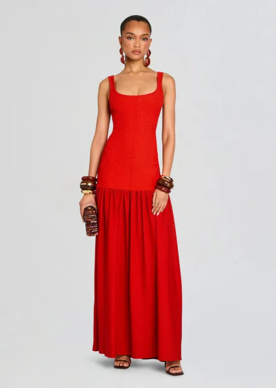 Retrofete - Kennedi Knit Dress - Metallic Geranium sold by Jessie Boutique