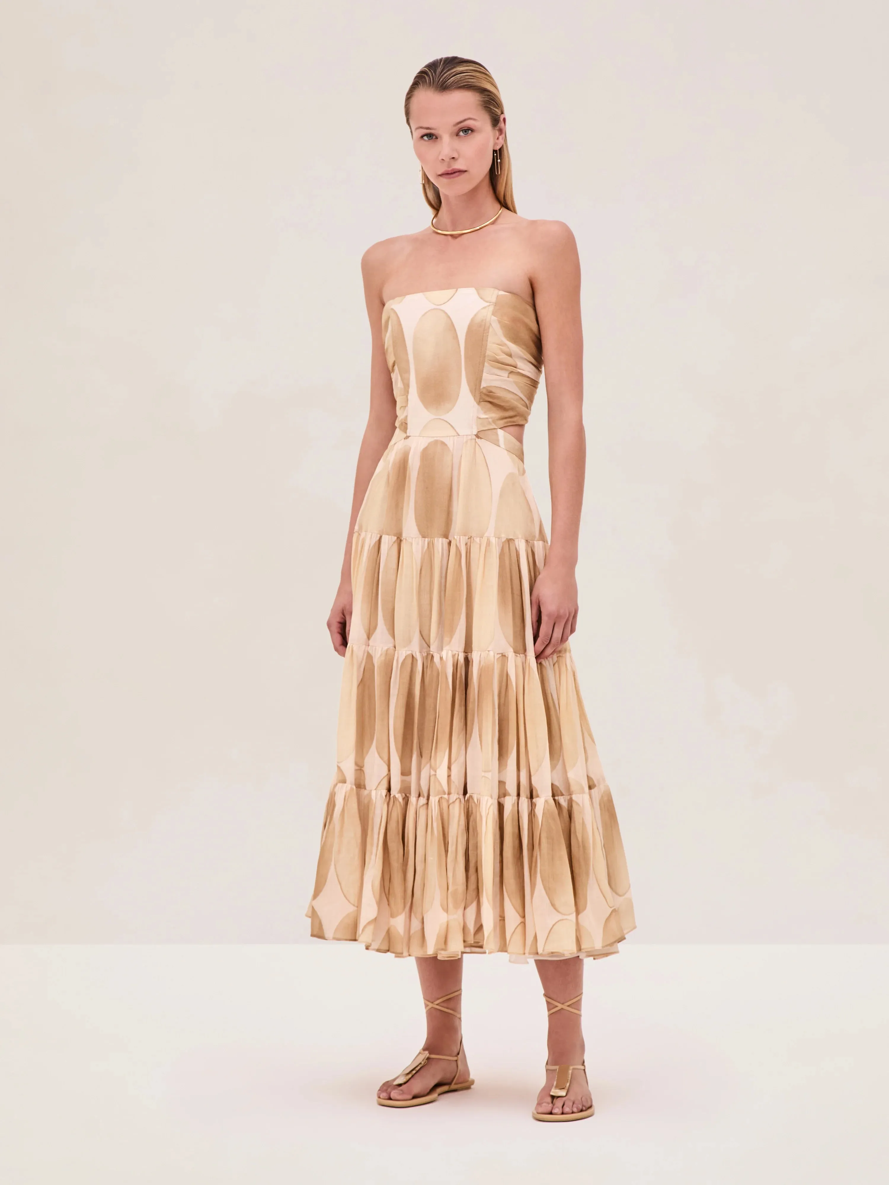 Alexis - Dawne Dress - Sand sold by Jessie Boutique