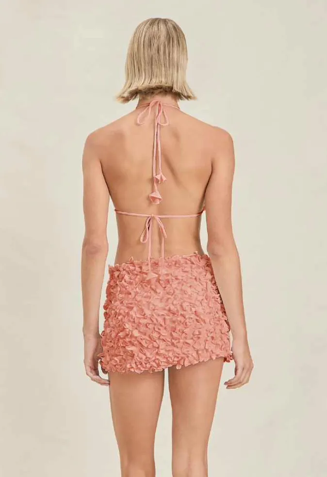 Devon Windsor - Leena Skirt - Peach sold by Jessie Boutique product image thumbnail 4
