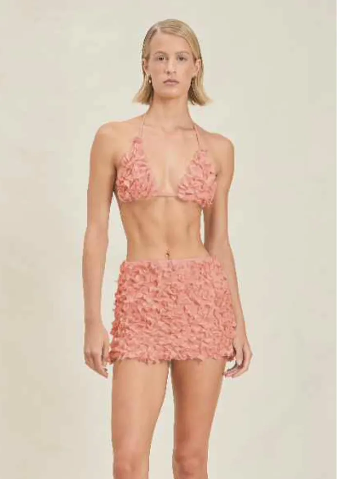 Devon Windsor - Leena Skirt - Peach sold by Jessie Boutique product image thumbnail 3