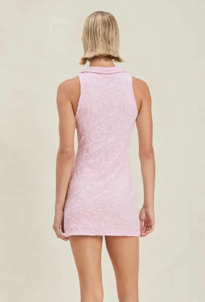 Devon Windsor - Collins Dress - Pink Swirl sold by Jessie Boutique product image thumbnail 3