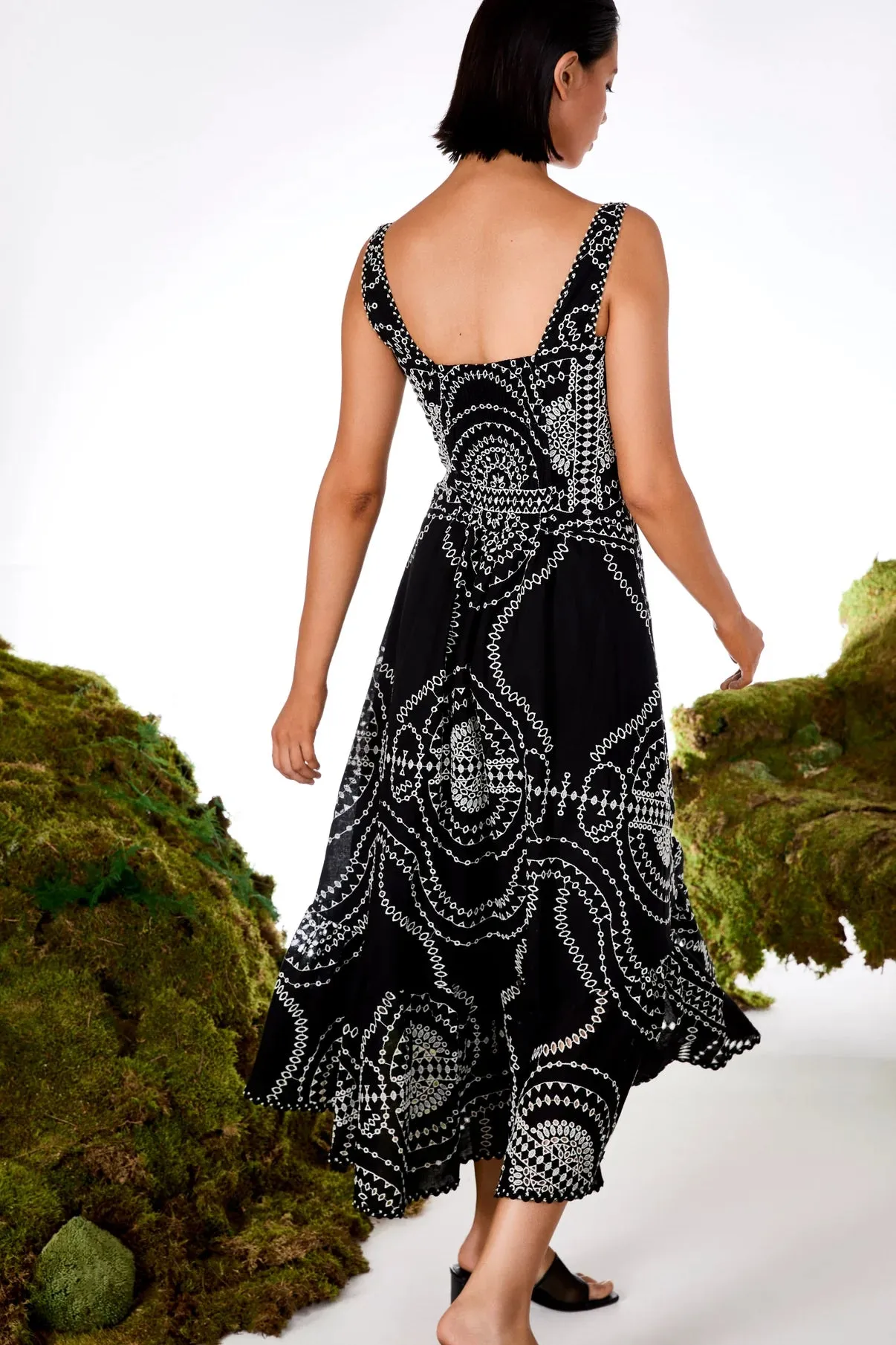 Charo Ruiz - Greba Long Dress - Black sold by Jessie Boutique product image thumbnail 2