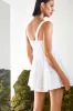 Charo Ruiz - Birdie Short Dress - Ivory sold by Jessie Boutique