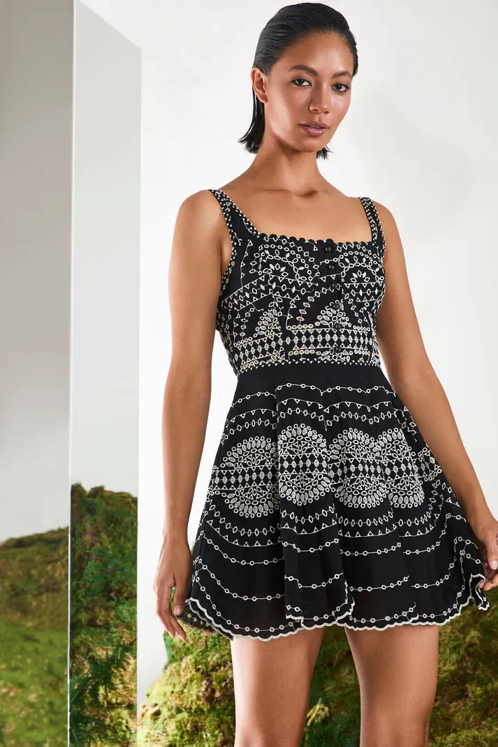 Charo Ruiz - Winnie Short Dress - Black sold by Jessie Boutique