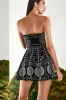 Charo Ruiz - Short Dress Clem - Black sold by Jessie Boutique