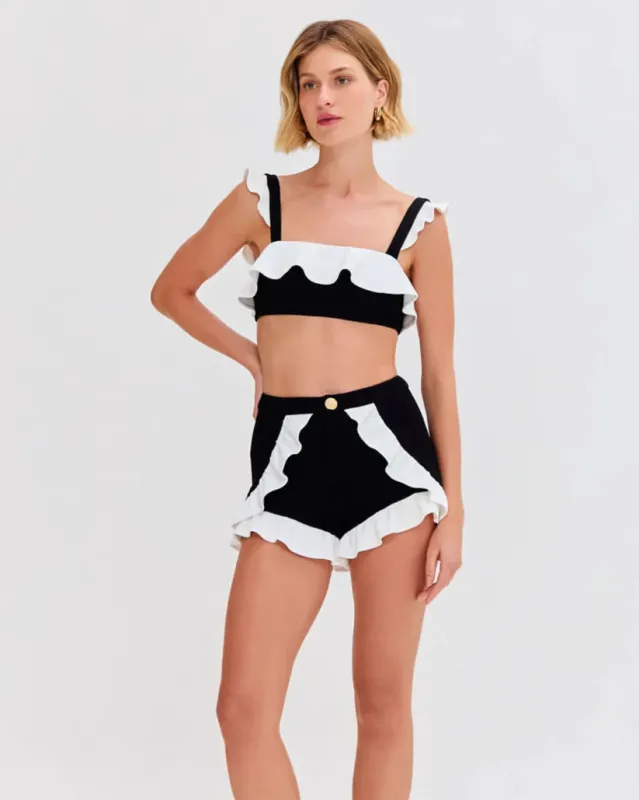 Patbo - Merian Knit Short - Black sold by Jessie Boutique