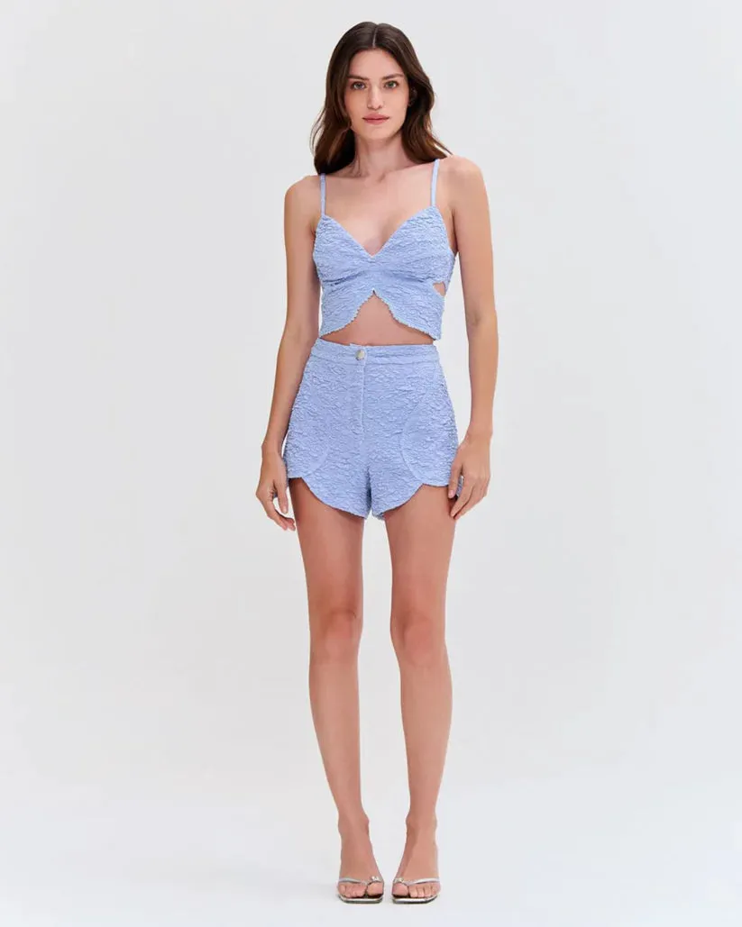 Patbo - Papillon Jacquard Butterfly Top - Blue sold by Jessie Boutique product image thumbnail 3
