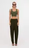 Nonchalant - Eve Crop - Moss sold by Jessie Boutique