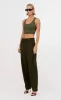 Nonchalant - Eve Crop - Moss sold by Jessie Boutique