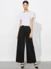 Alice + Olivia - Dan Cropped Chino Pant - Black sold by Jessie Boutique