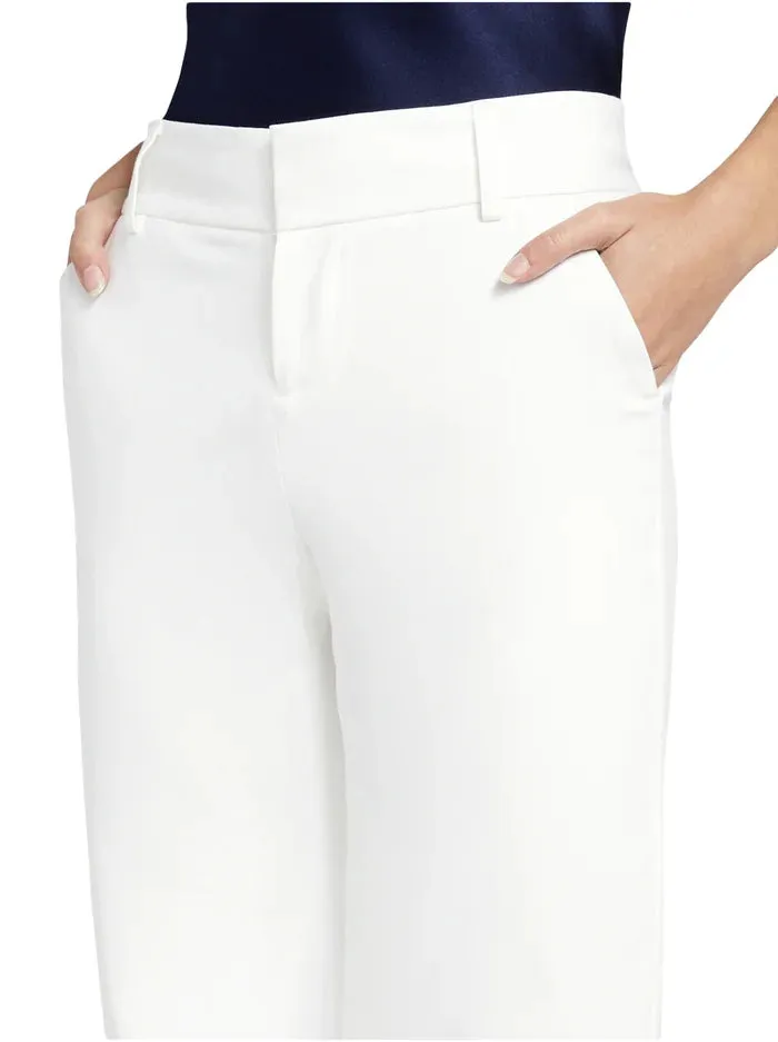 Alice + Olivia - Stacey Slim Trouser - Off White sold by Jessie Boutique product image thumbnail 4