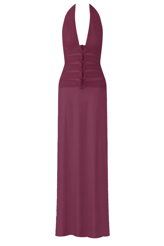 Maygel Coronel - Villadiego Dress - Carmesi sold by Jessie Boutique