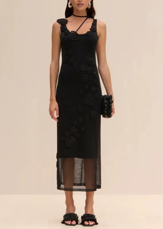 Cult Gaia - Pemma Knit Dress - Black sold by Jessie Boutique