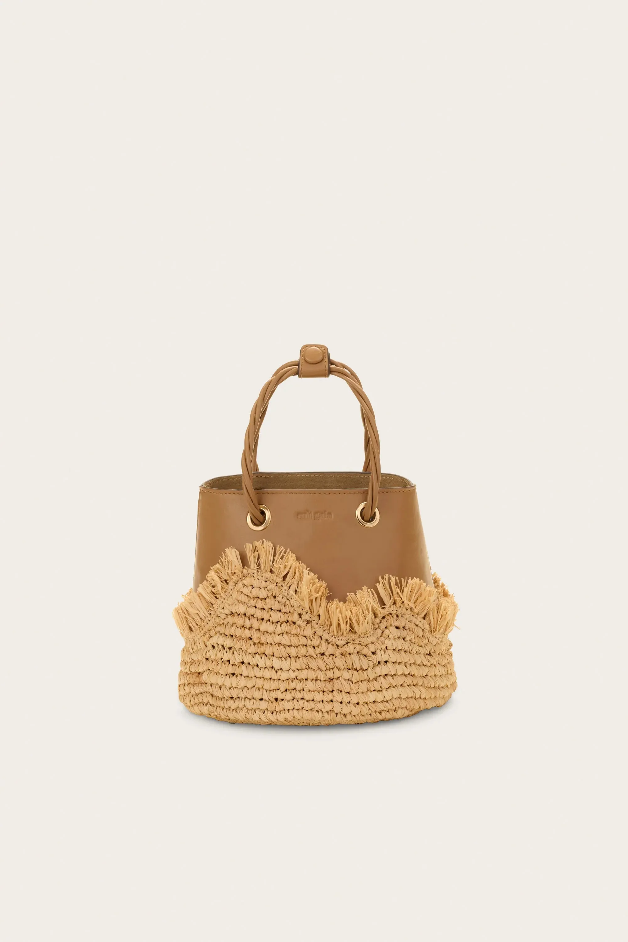 Cult Gaia - Jojo Top Handle - Camel sold by Jessie Boutique
