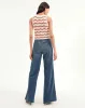 Veronica Beard - Jerrel Cropped Knit Tank Top - Off White/Persimmon sold by Jessie Boutique