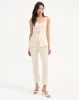 Veronica Beard - Kimra Straight-Leg Pant - Ecru sold by Jessie Boutique