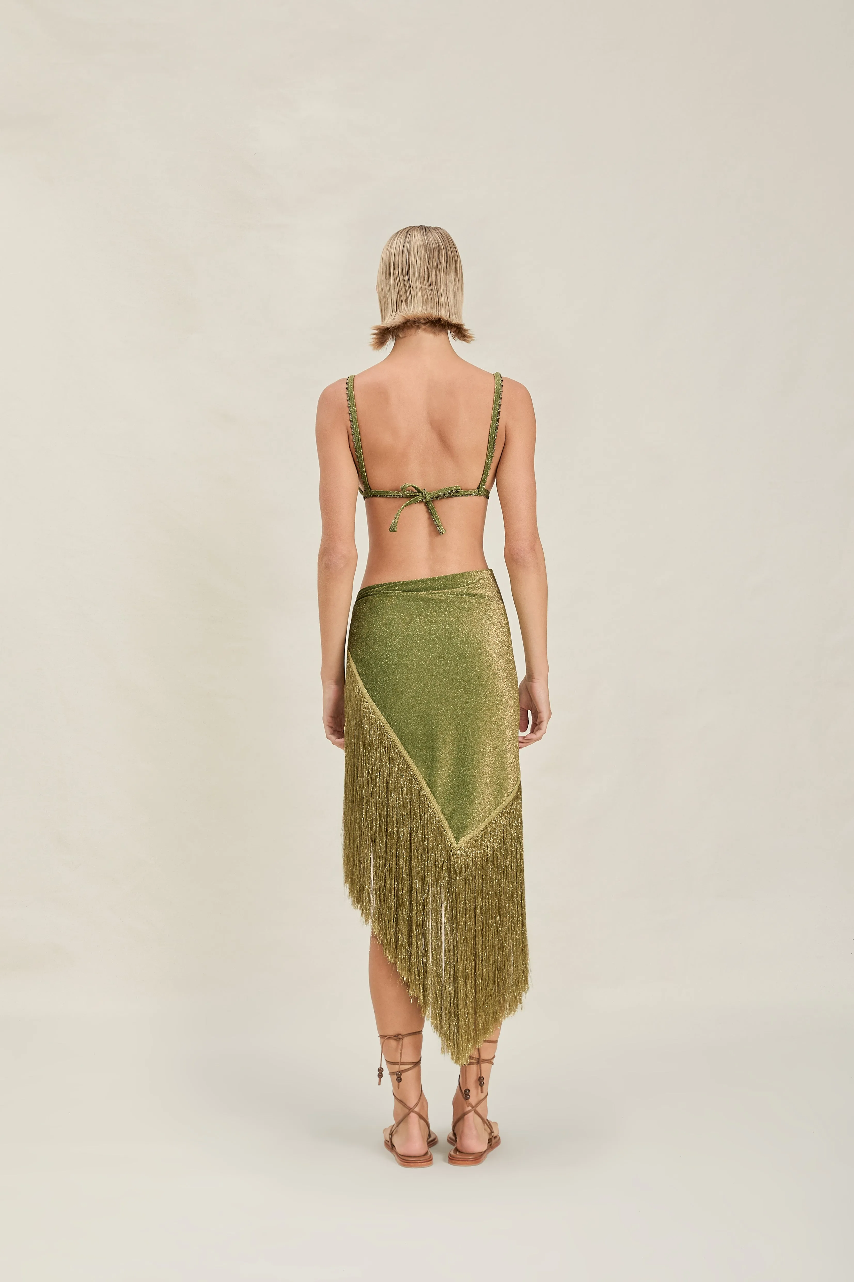 Devon Windsor - Paxton Pareo - Olive sold by Jessie Boutique product image thumbnail 4