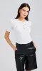 Generation love - Faith Solid Top - White sold by Jessie Boutique