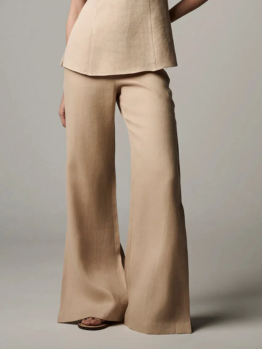 Hevron - Dara Pant - Wheat sold by Jessie Boutique product image thumbnail 4