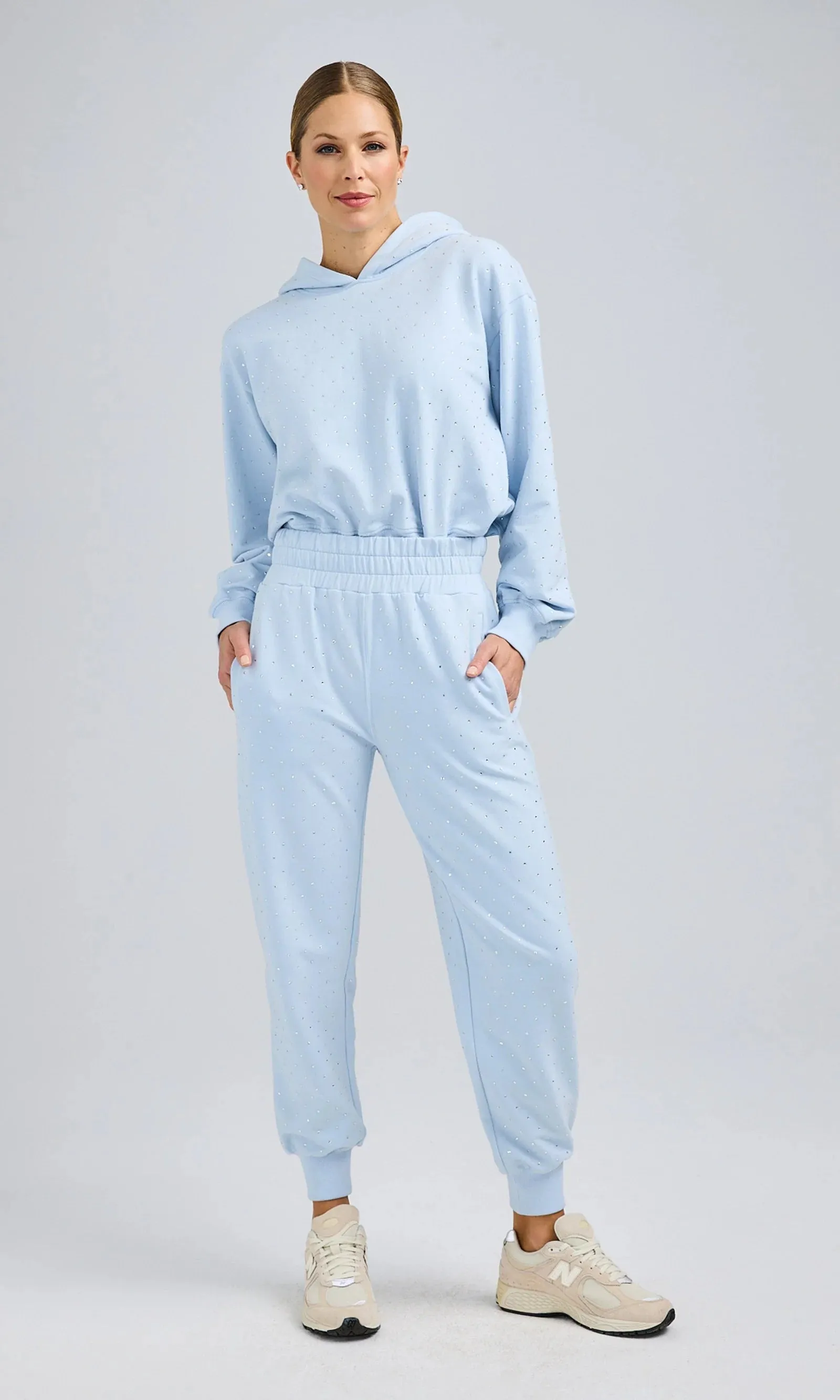 Generation love - Ruel Crystal Sweatpants - Opal sold by Jessie Boutique product image thumbnail 2