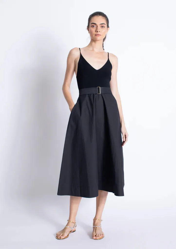 Karina Grimaldi - Phoenix Knit Combo Dress - Black sold by Jessie Boutique product image thumbnail 3