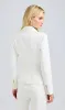 Generation love - Selah Crepe Moto Jacket - White sold by Jessie Boutique