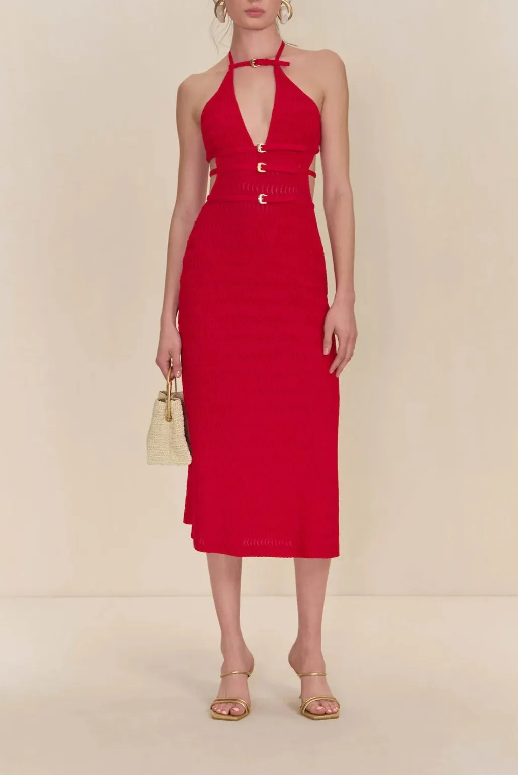 Cult Gaia - Evaleigh Knit Dress - Ghermez sold by Jessie Boutique