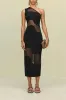 Cult Gaia - Kalila Knit Dress - Black sold by Jessie Boutique