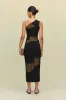 Cult Gaia - Kalila Knit Dress - Black sold by Jessie Boutique