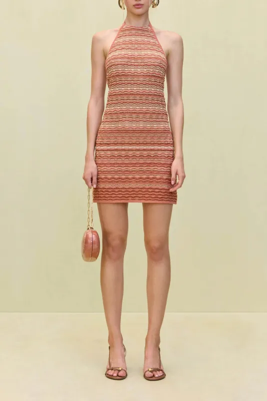 Cult Gaia - Erina Knit Dress - Corallo sold by Jessie Boutique