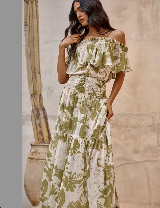 Misa - Ada Top - Green Goddess sold by Jessie Boutique