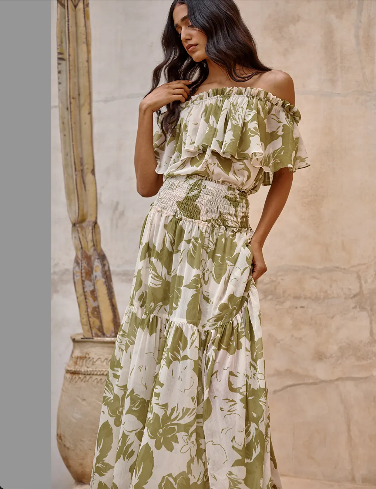 Misa - Polly Skirt - Green Goddess sold by Jessie Boutique product image thumbnail 4