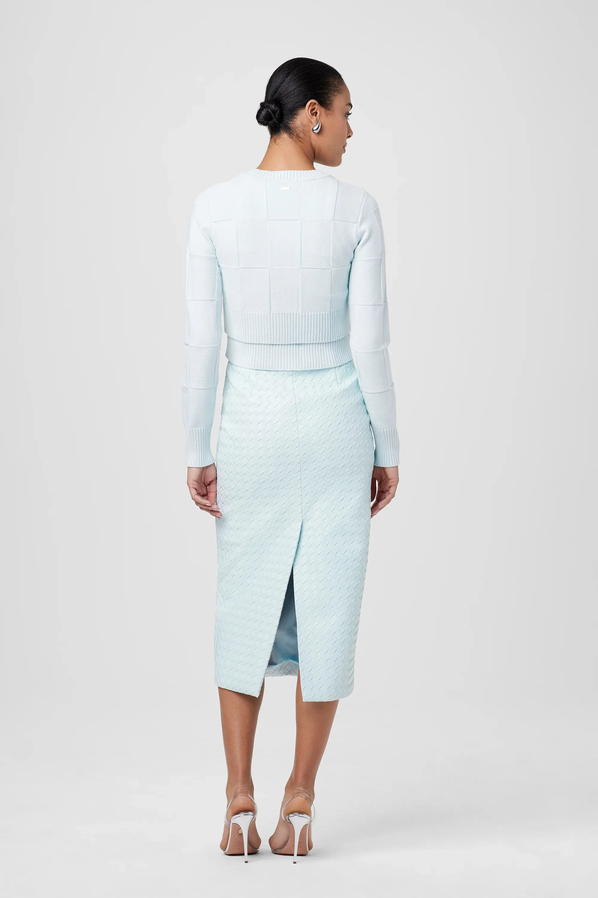 Toccin - Leilani Pencil Skirt - Ice Blue sold by Jessie Boutique product image thumbnail 3