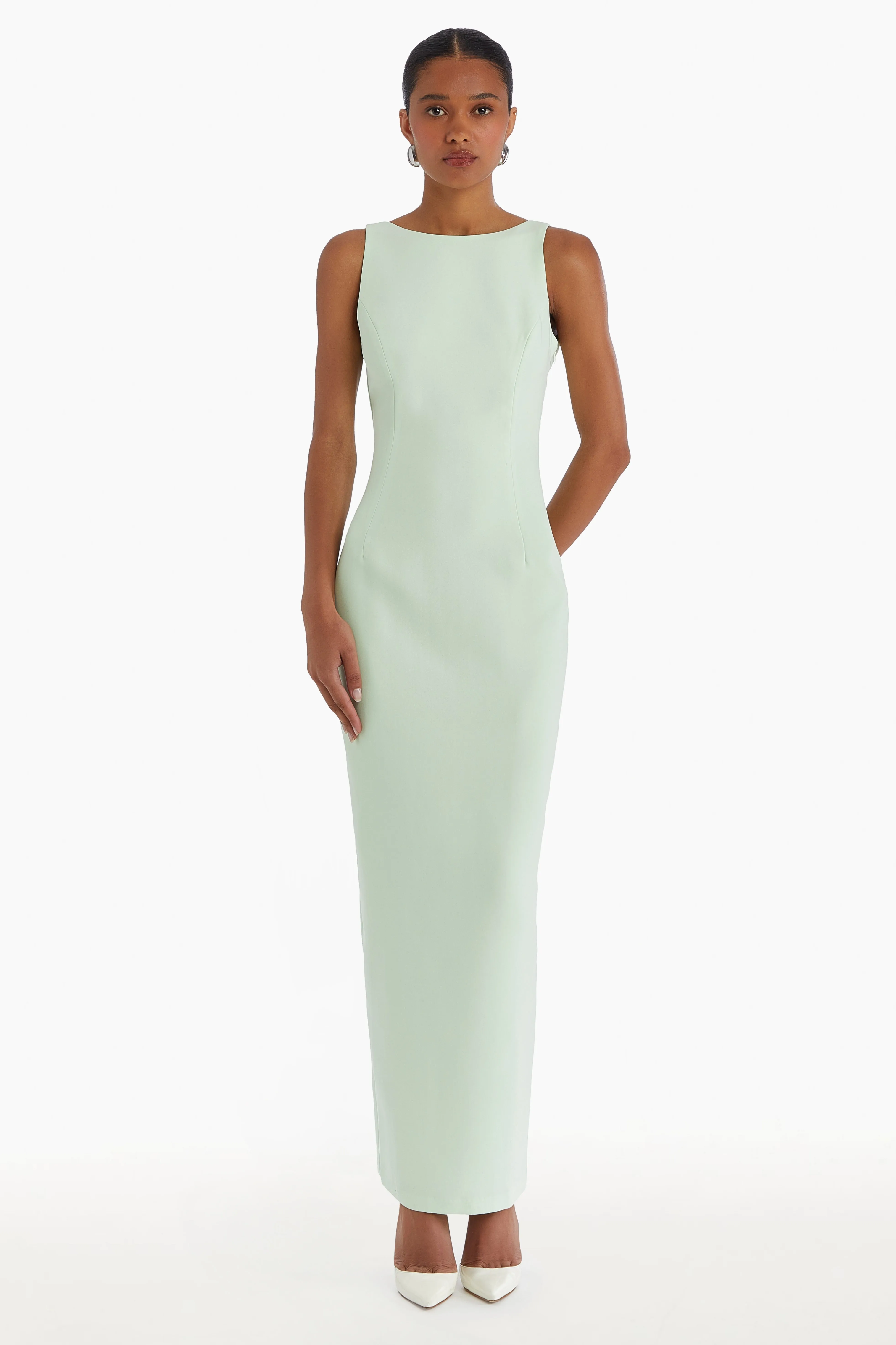 Amanda Uprichard - Marbella Maxi - Mint sold by Jessie Boutique product image thumbnail 2
