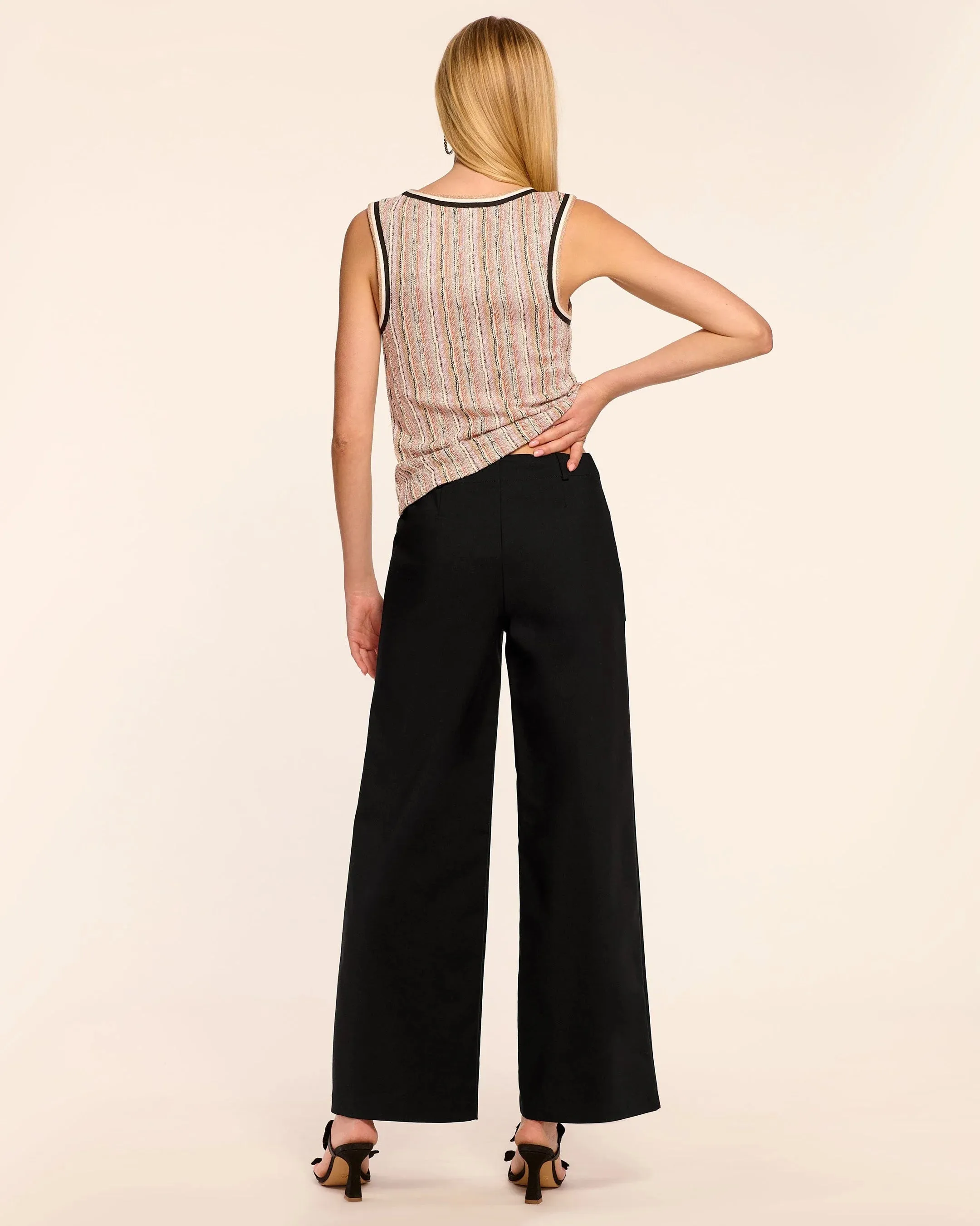 Ramy Brook - Marjory Ankle Length Stretch Cotton Pant - Black sold by Jessie Boutique product image thumbnail 3