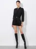 Alice + Olivia - Willa Bodysuit - Black sold by Jessie Boutique
