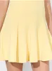 Alice + Olivia - Isa Crewneck Mini Dress - Butter sold by Jessie Boutique