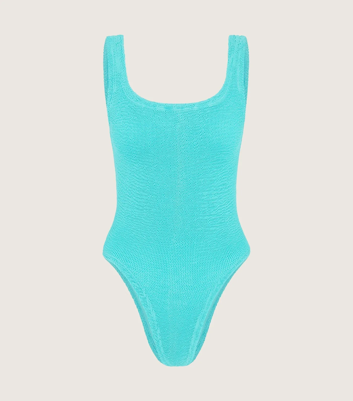 Hunza G - Square Neck Swim - Aqua sold by Jessie Boutique product image thumbnail 3