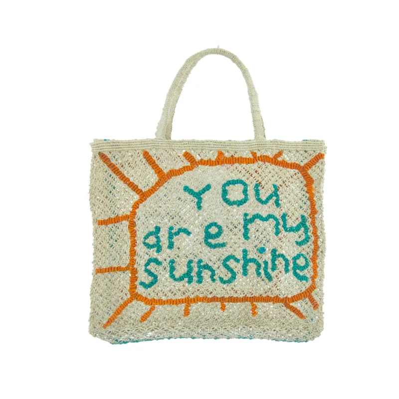 The Jacksons - You Are My Sunshine - Natural/Tango/Aqua sold by Jessie Boutique