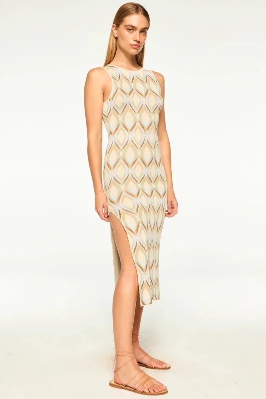 Misa - Nakia Dress - Cream sold by Jessie Boutique