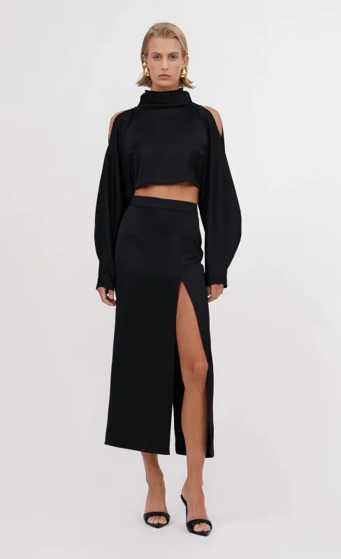 Nonchalant - Lane Skirt - Black sold by Jessie Boutique