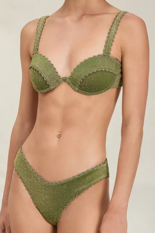 Devon Windsor - Wade Bottom - Olive sold by Jessie Boutique