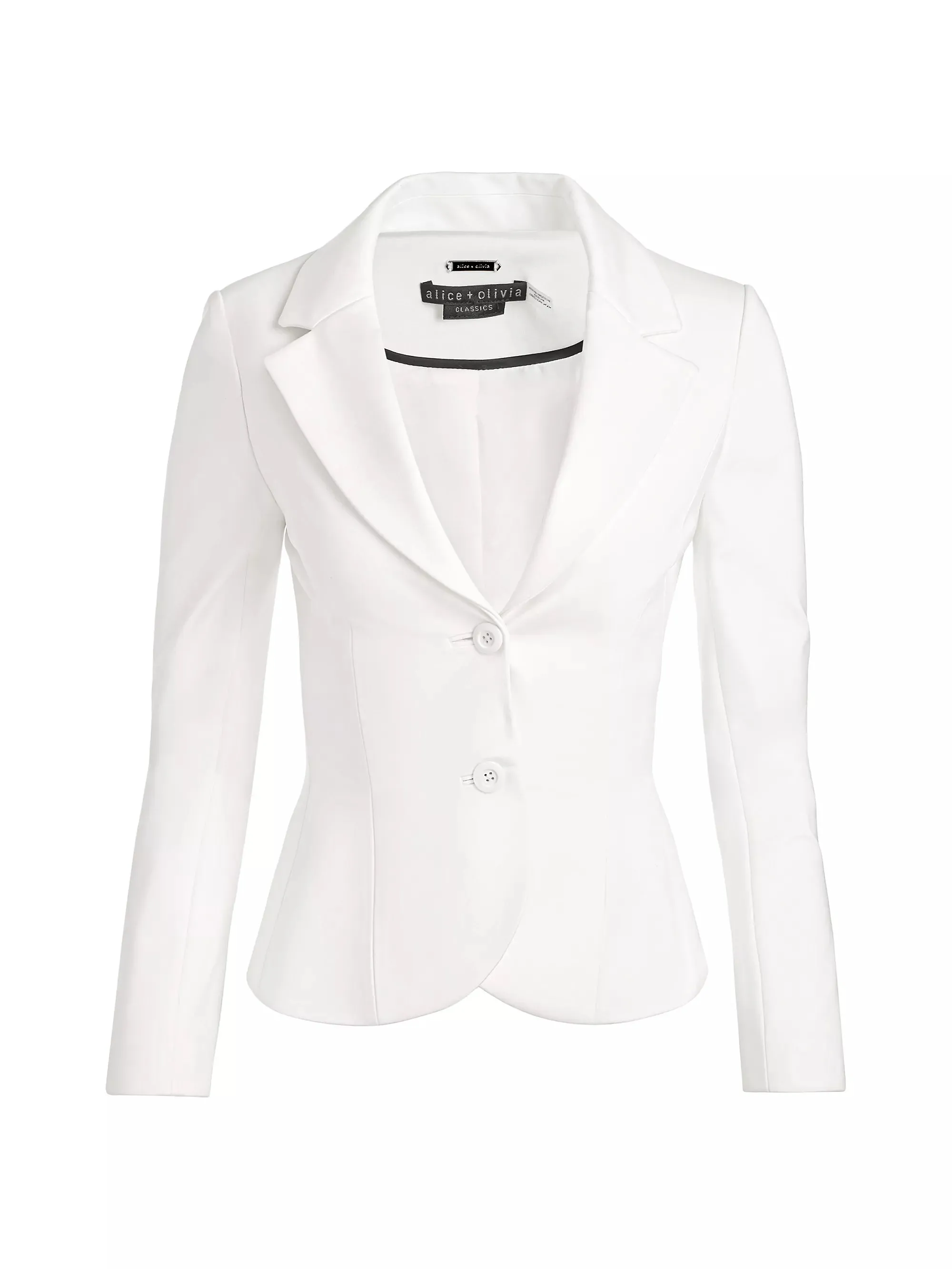Alice + Olivia - Iana Sculpted Blazer - Off White sold by Jessie Boutique product image thumbnail 4