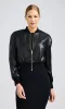 Generation love - Adalyn Vegan Leather Bomber - Black sold by Jessie Boutique