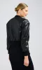 Generation love - Adalyn Vegan Leather Bomber - Black sold by Jessie Boutique