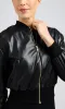 Generation love - Adalyn Vegan Leather Bomber - Black sold by Jessie Boutique