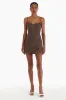 Amanda Uprichard - Taylor Skort Romper - Brown Paisley sold by Jessie Boutique
