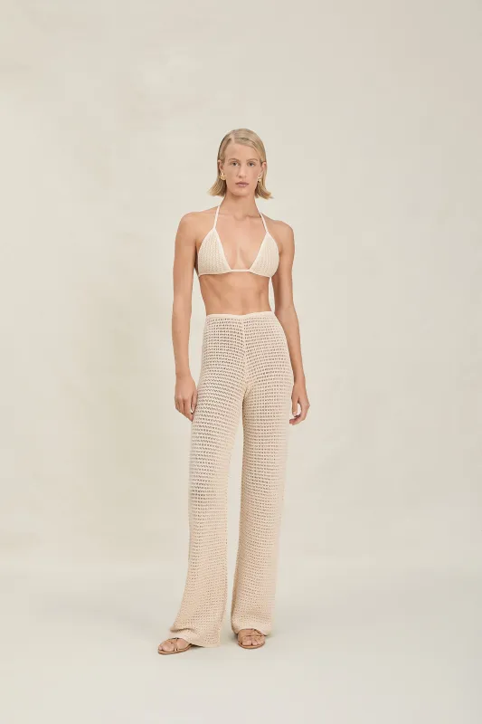 Devon Windsor - Tara Pant - Tan sold by Jessie Boutique